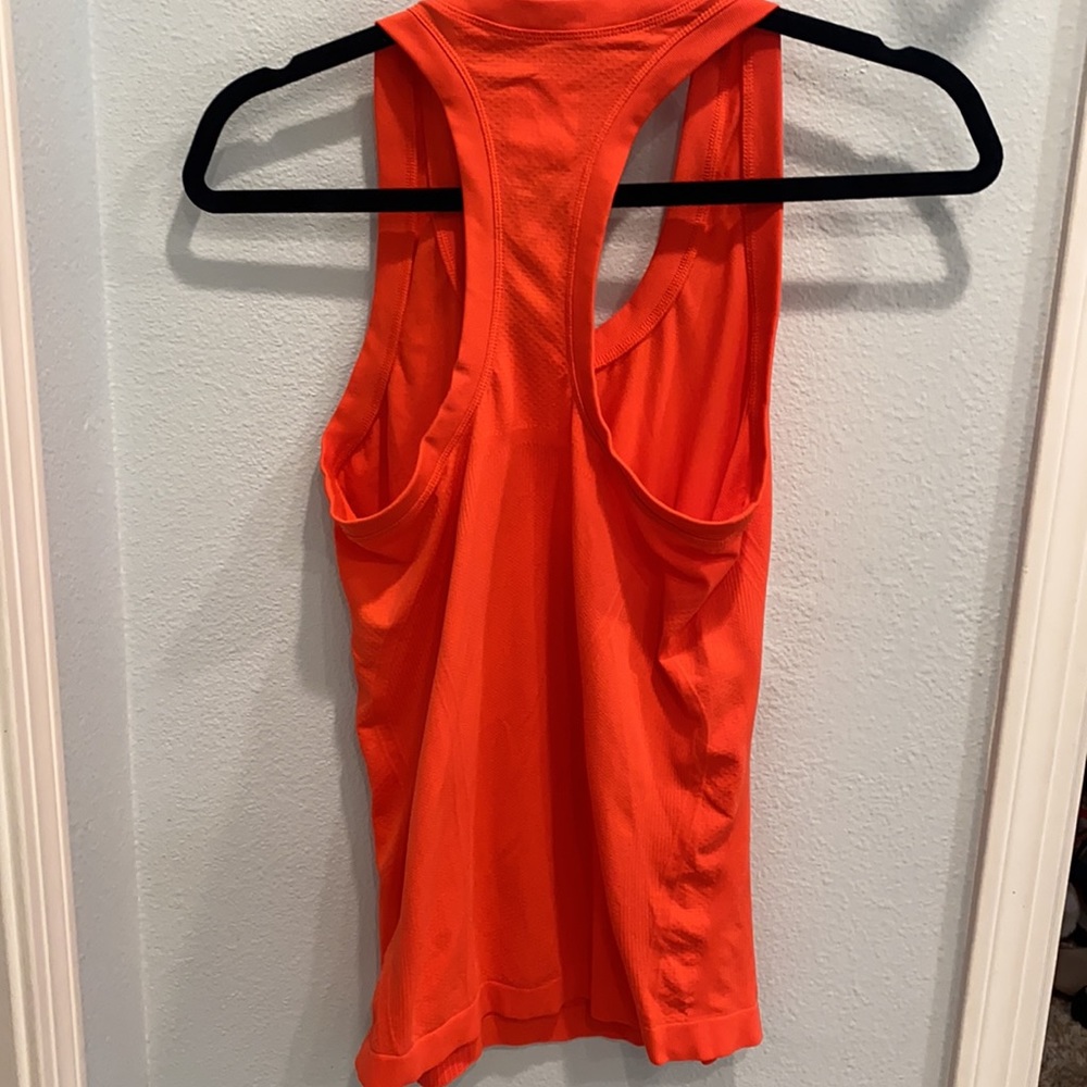 Red Athleta Racerback tank - Picture 2 of 3